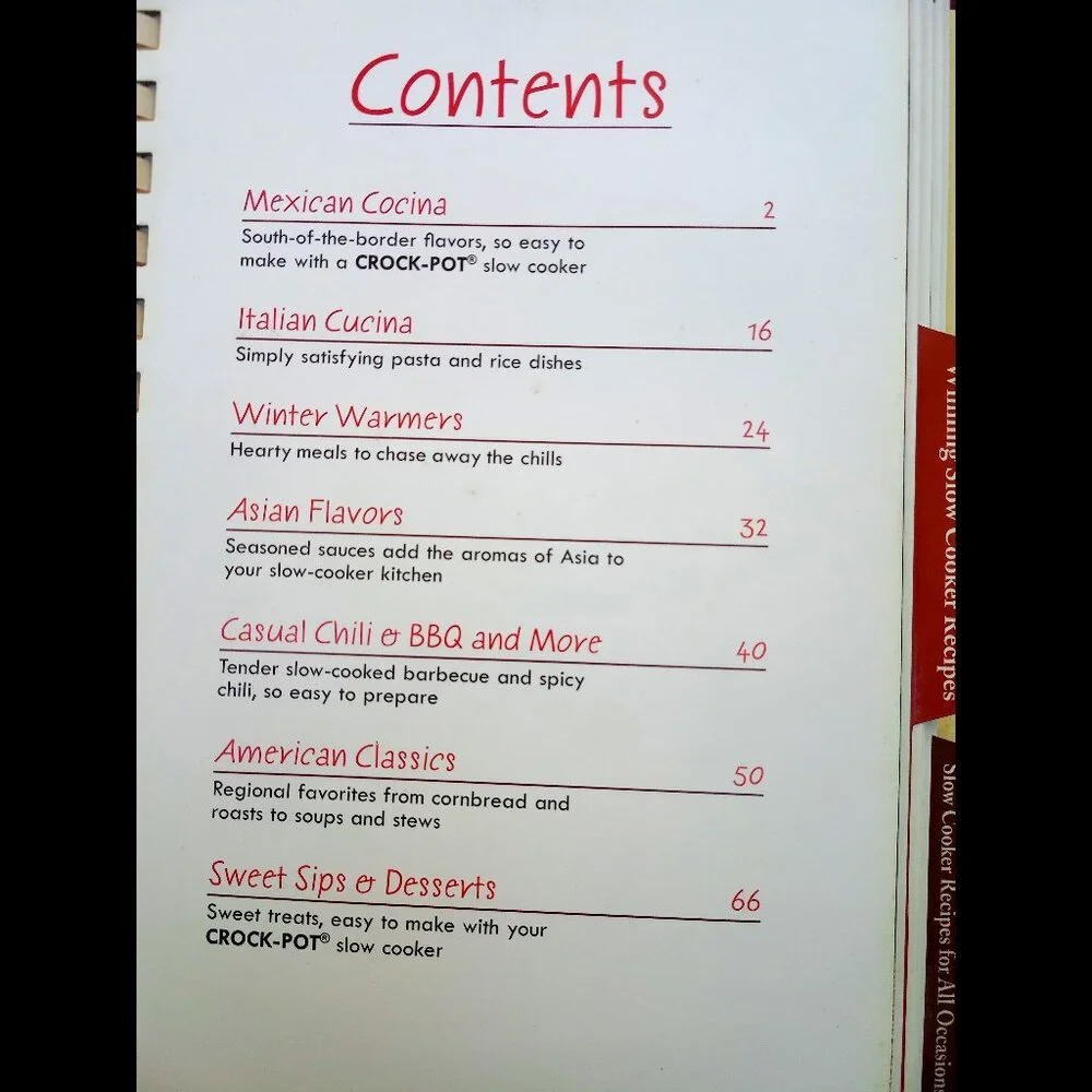 Rival 2007 Crock Pot Cookbook 3 Books in 1 Slow Cooker Favorites Winning Recipes